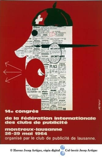 14 Congrès de la Fédération internationale des clubs de la publicité: Montreux-Laussane, 26-29 mai 1964: organisé par le Club de Publicité de Laussane