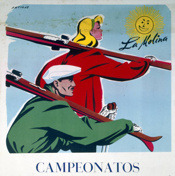 Campeonatos de Cataluña de 1950: La Molina, del 2 al 5 de febrero, organizados por la Federación Catalana