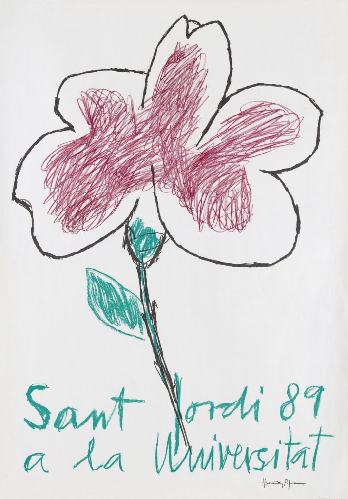 Cartell de Sant Jordi 1989