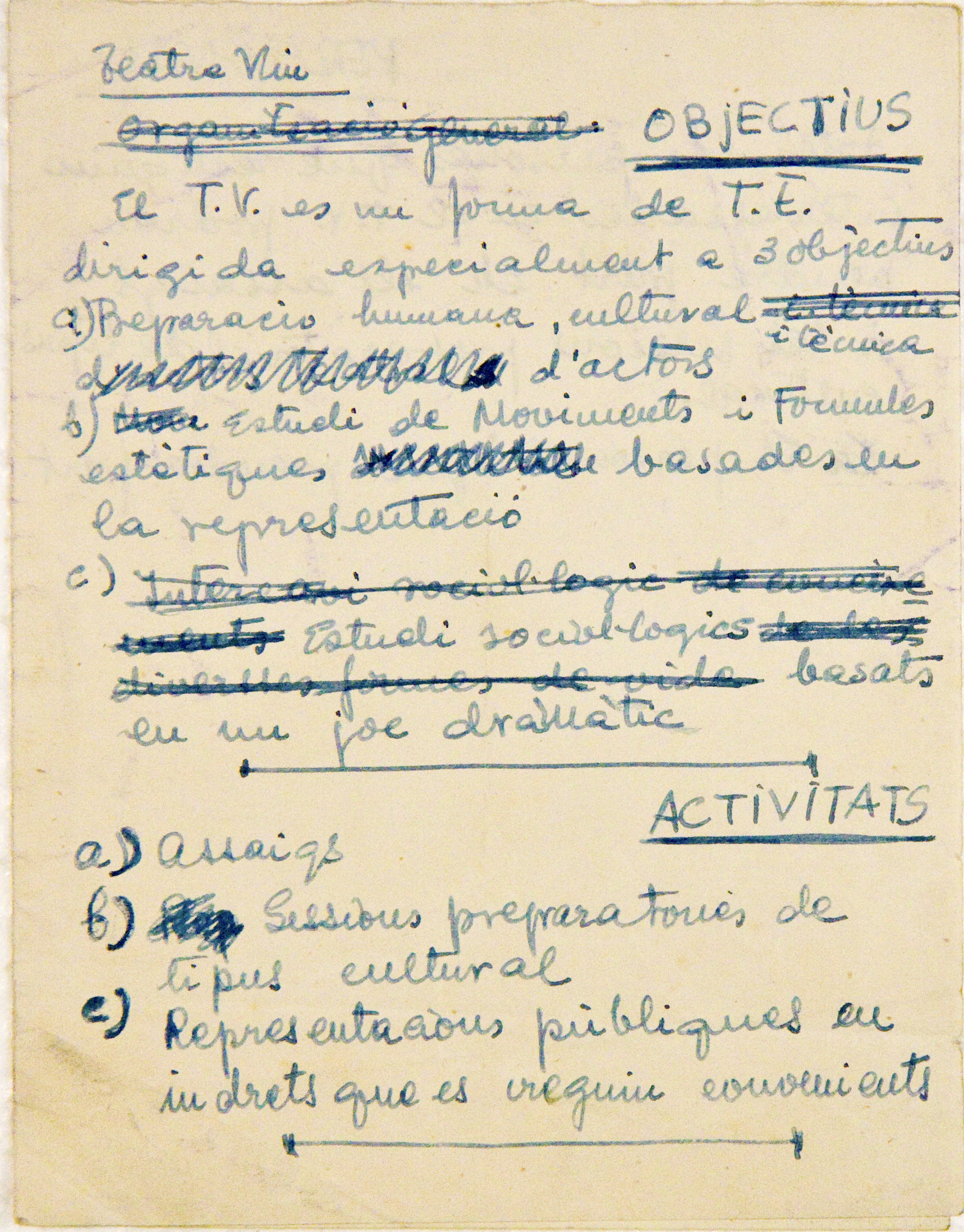 Manifest del Teatre Viu