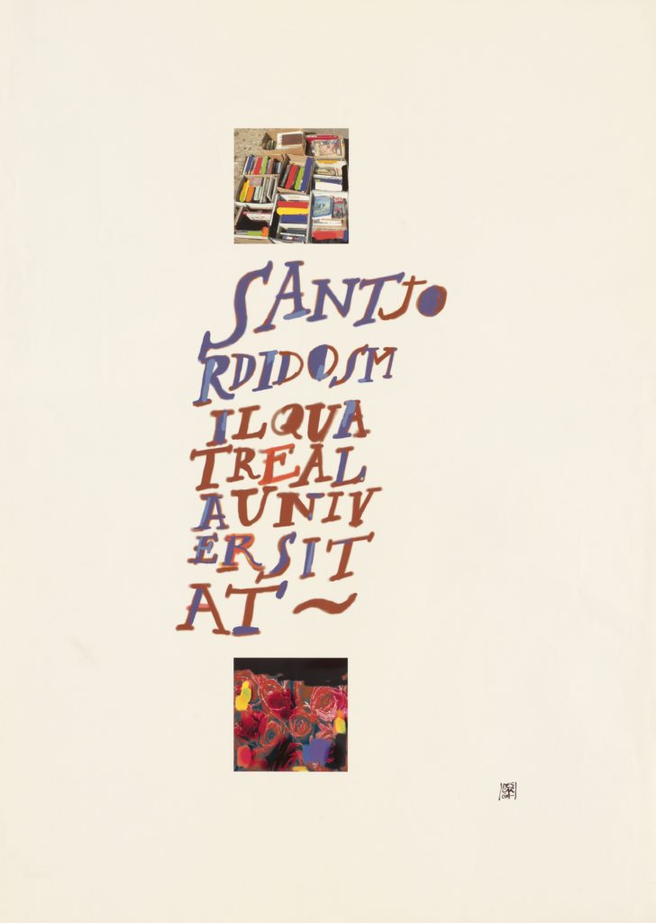 Cartell de Sant Jordi 2004