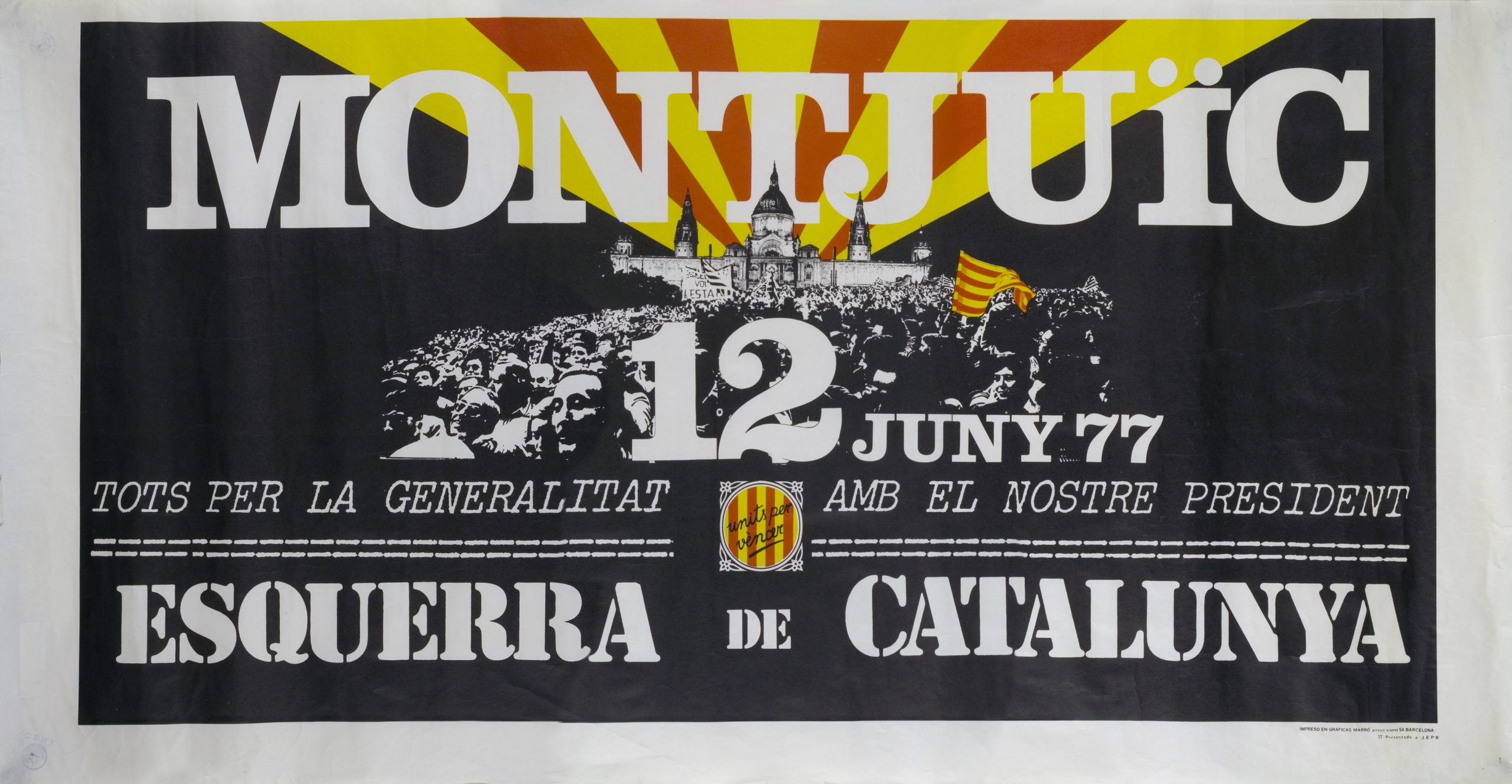 Montjuïc: 12 de juny 77
