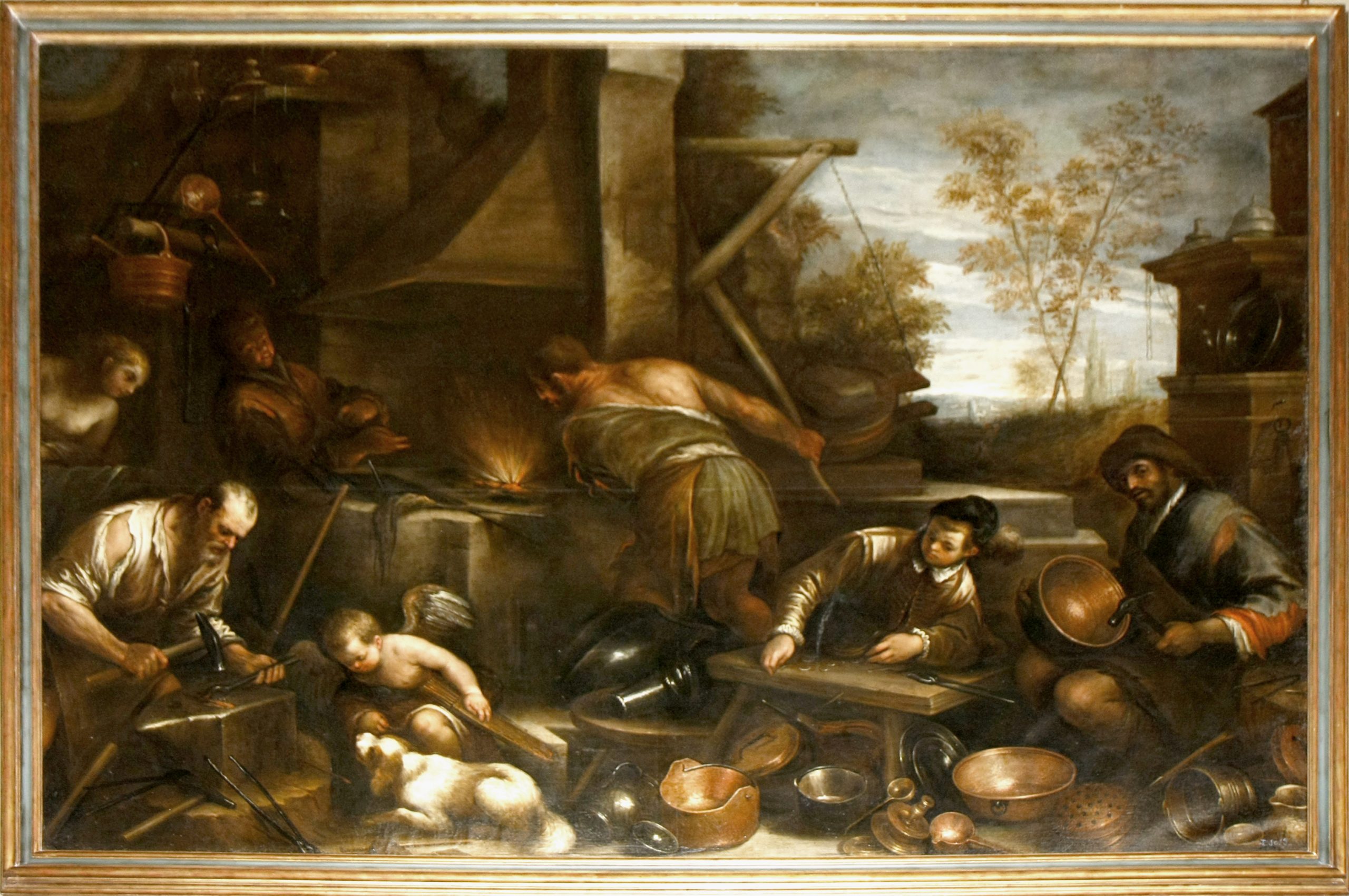 La farga de Vulcà (còpia)