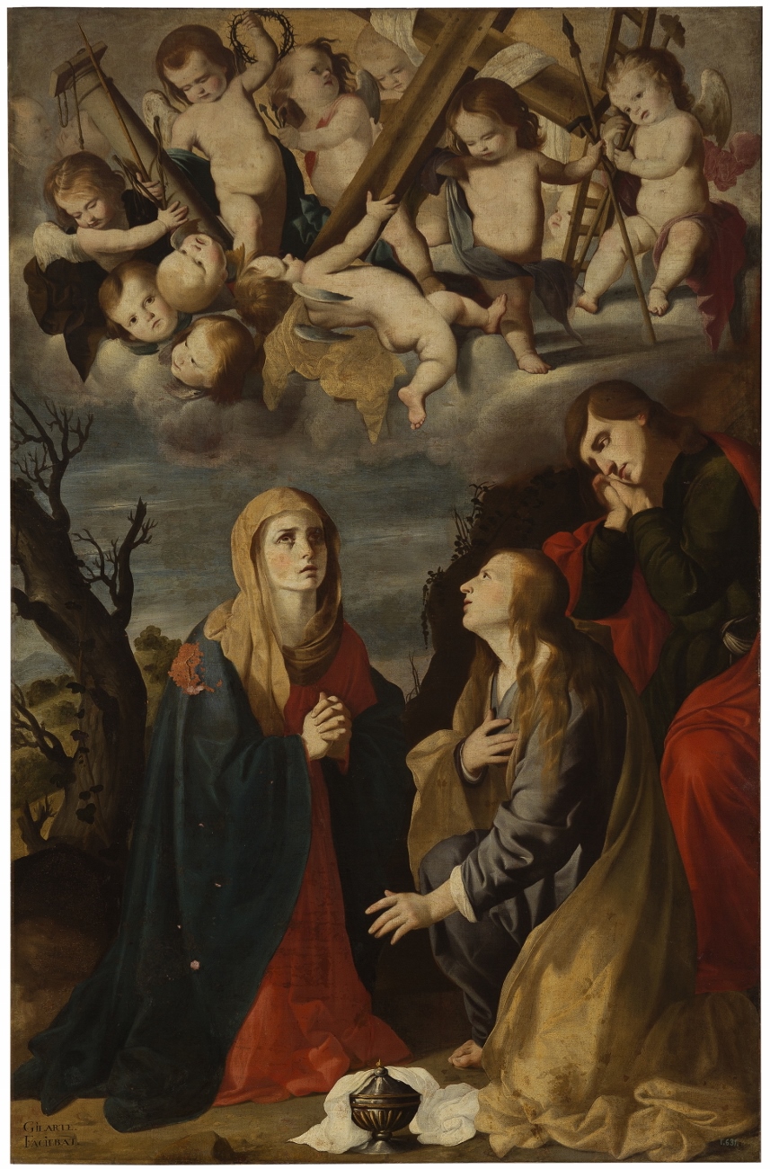 La Mare de Déu amb Maria Magdalena i sant Joan
