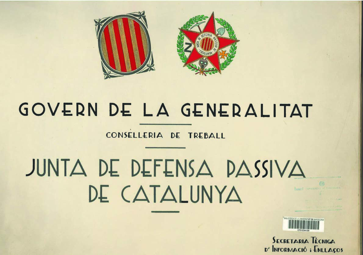 «Resum de gràfics estadístics d’alarmes i bombardeigs soferts a la ciutat de Barcelona de l’1 de gener del 1937 al 31 de març del 1938»