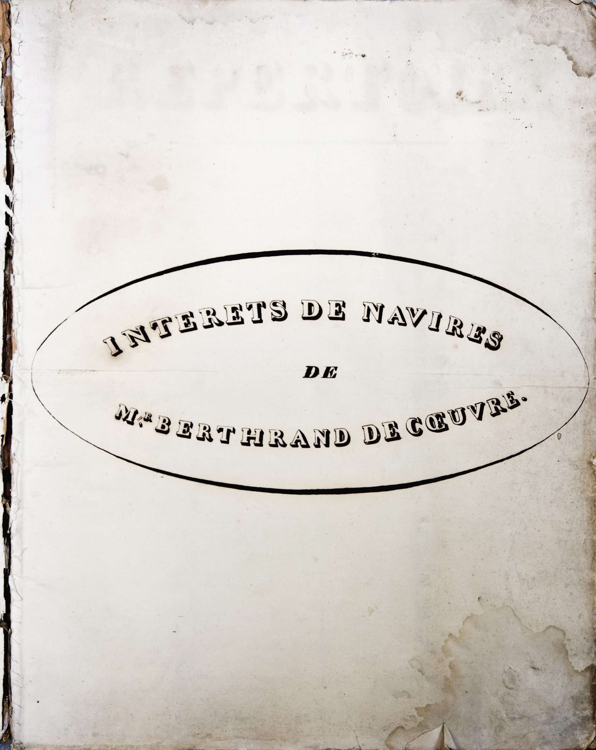 Interets des navires